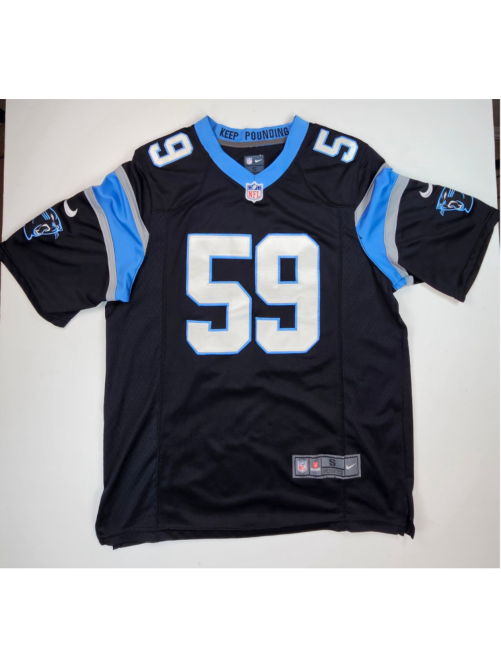 Nike Luke Kuechly #59 Carolina Panthers Limited Jersey Men’s S Black Stitched